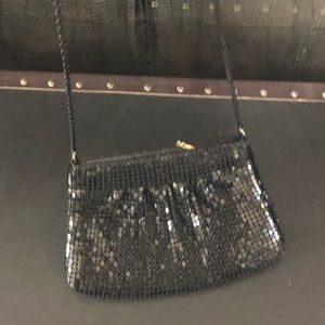 Small glittery black bag